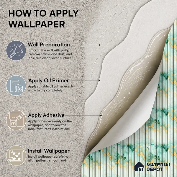 57-555-57 | 10 Meter x 21 Inches Stripes Look Wallpaper - 57.41 Sq. Ft.