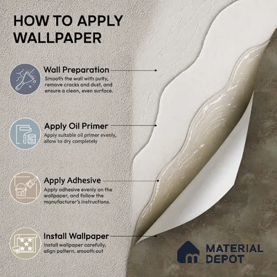 7521-3 | Dark Brown Cloud Plaster Concrete Patterned Wallpaper - 9.5 Meter x 21 Inch, 55 Sq. Ft.