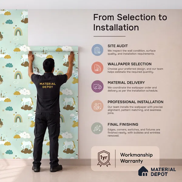 KD4050-2 | 10 Meter x 21 Inches Animal Print Look Wallpaper - 57.41 Sq. Ft. | Minimum 15% wastage during installation