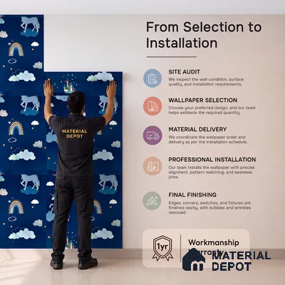 KD4050-4 | 10 Meter x 21 Inches Animal Print Look Wallpaper - 57.41 Sq. Ft. | Minimum 15% wastage during installation