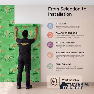 KD4060-4 | 10 Meter x 21 Inches Animal Print Look Wallpaper - 57.41 Sq. Ft. | Minimum 15% wastage during installation