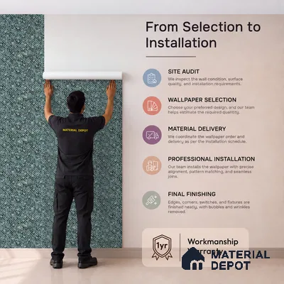 23807 | Teal Green Diamond Crosshatch Texture Patterned Wallpaper - 10 Meter x 21 Inches, 57.41 Sq. Ft. (Min. 15% Wastage)