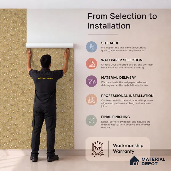 23810 | Mustard Gold Dot Sparkle Texture Patterned Wallpaper - 10 Meter x 21 Inches, 57.41 Sq. Ft. (Min. 15% Wastage)
