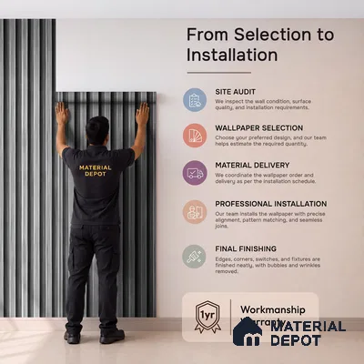 WK160-62 | 10 Meter x 21 Inches Wood Look Wallpaper - 57.37 Sq. Ft. | Minimum 15% wastage during installation