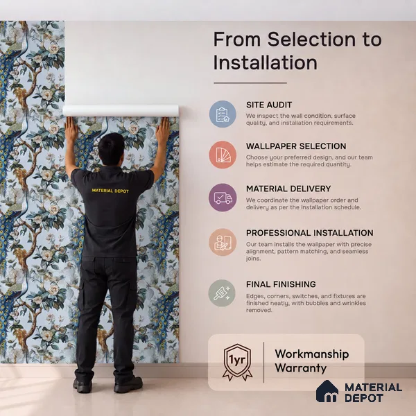 170-3 | 9.6 Meter x 20.87 Inches Animal Print Look Wallpaper - 54.77 Sq. Ft. | Minimum 15% wastage during installation