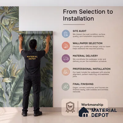 13332 | Grey Toucan Jungle Floral Wallpaper - 10 Meter x 21 Inch, 57 Sq. Ft.