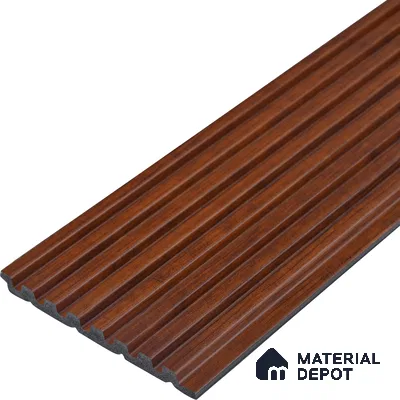 Wooden Look PN 03518 9.5 ft x 4.9 inch Charcoal Panel - 11 mm | Suitable for Feature Wall, TV Unit & Living Room | Width is Subjected to 5% Variation