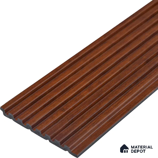 Wooden Look PN 03518 9.5 ft x 4.9 inch Charcoal Panel - 11 mm | Suitable for Feature Wall, TV Unit & Living Room | Width is Subjected to 5% Variation