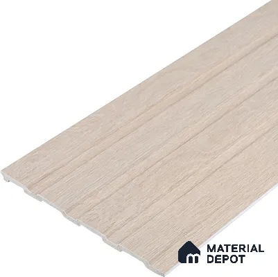 Wooden Look PN 05553 8 ft x 6 inch Charcoal Panel - 7 mm | Suitable for Feature Wall, TV Unit & Living Room | Width is Subjected to 5% Variation