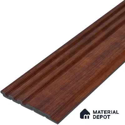 Wooden Look PN 06789 8 ft x 4.9 inch Charcoal Panel - 12 mm | Suitable for Living Room, Bedroom & TV Cabinet | Width is Subjected to 5% Variation