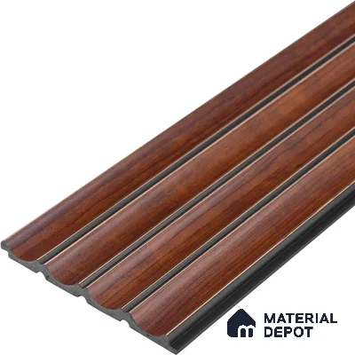 Wooden Look PN 06799 8 ft x 4.9 inch Charcoal Panel - 12 mm | Suitable for Living Room, Bedroom & TV Cabinet | Width is Subjected to 5% Variation