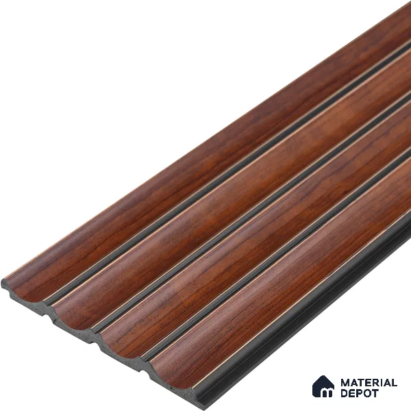 Wooden Look PN 06799 8 ft x 4.9 inch Charcoal Panel - 12 mm | Suitable for Living Room, Bedroom & TV Cabinet | Width is Subjected to 5% Variation