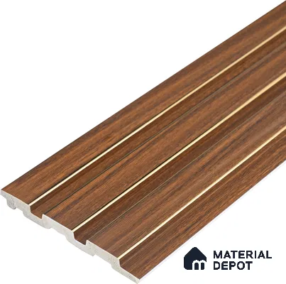 Wooden Look PN 06832 9.2 ft x 4.9 inch Charcoal Panel - 12 mm | Suitable for Living Room, Bedroom & TV Cabinet | Width is Subjected to 5% Variation