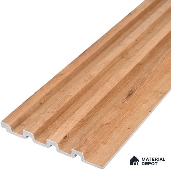 PN 06864 9.2 ft x 6.18 inch Charcoal Louvers/Panels - 16 mm
