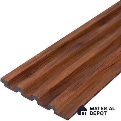 Wooden Look PN 06866 9.2 ft x 6.1 inch Charcoal Panel - 16 mm | Suitable for Living Room, Bedroom & TV Cabinet | Width is Subjected to 5% Variation