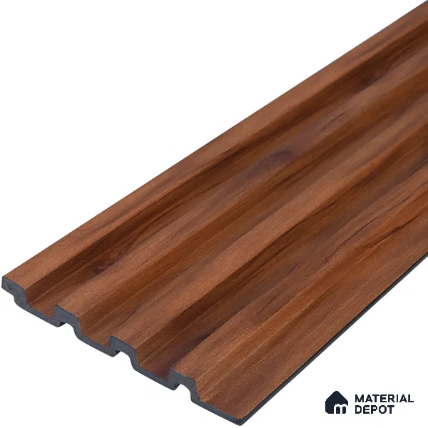 Wooden Look PN 06866 9.2 ft x 6.1 inch Charcoal Panel - 16 mm | Suitable for Living Room, Bedroom & TV Cabinet | Width is Subjected to 5% Variation