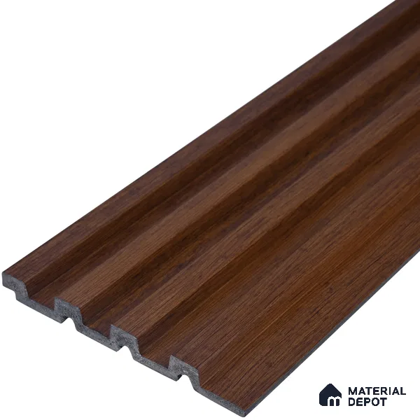 Wooden Look PN 06871 9.2 ft x 6.1 inch Charcoal Panel - 16 mm | Suitable for Living Room, Bedroom & TV Cabinet | Width is Subjected to 5% Variation
