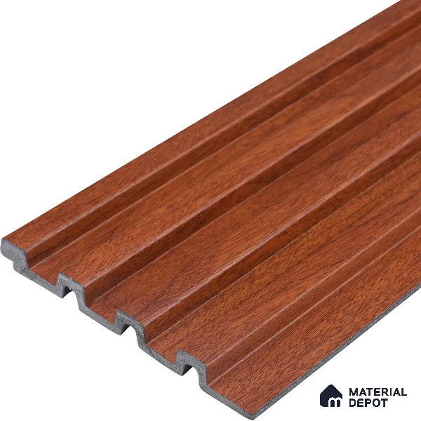 Wooden Look PN 06875 9.2 ft x 6.1 inch Charcoal Panel - 16 mm | Suitable for Living Room, Bedroom & TV Cabinet | Width is Subjected to 5% Variation