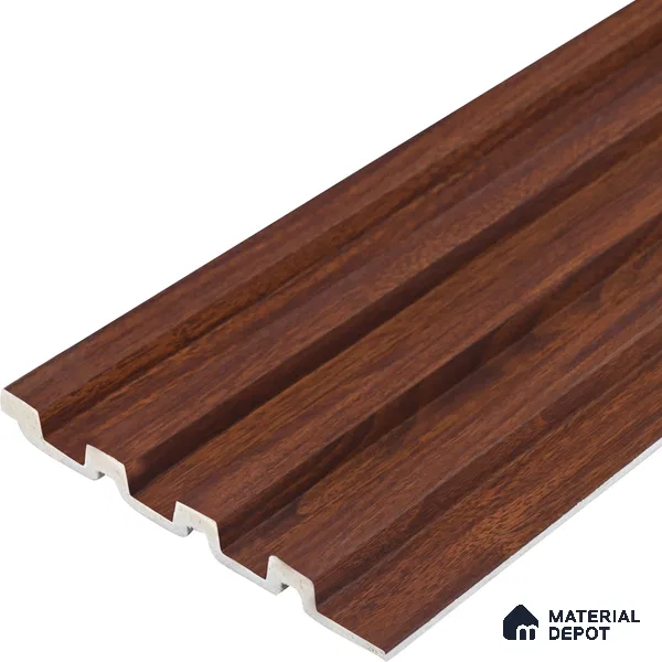 Wooden Look PN 06876 9.2 ft x 6.1 inch Charcoal Panel - 16 mm | Suitable for Living Room, Bedroom & TV Cabinet | Width is Subjected to 5% Variation