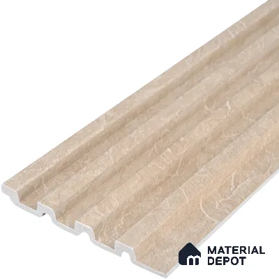 PN 06888 9.2 ft x 6.18 inch Charcoal Louvers/Panels - 16 mm