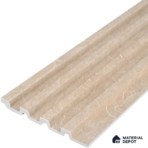 PN 06888 9.2 ft x 6.18 inch Charcoal Louvers/Panels - 16 mm