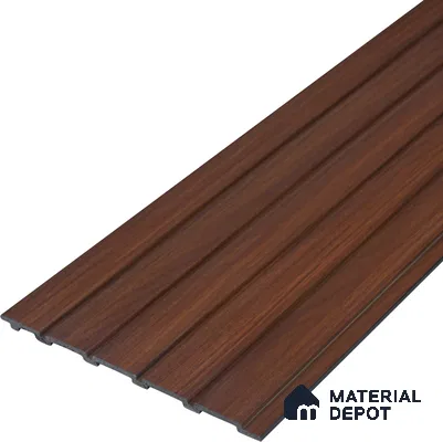 Wooden Look PN 06947 8 ft x 6 inch Charcoal Panel - 6 mm | Suitable for Living Room, Bedroom & TV Cabinet | Width is Subjected to 5% Variation