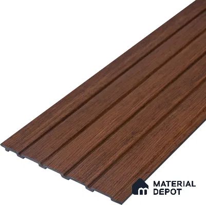 Wooden Look PN 06948 8 ft x 6 inch Charcoal Panel - 6 mm | Suitable for Living Room, Bedroom & TV Cabinet | Width is Subjected to 5% Variation