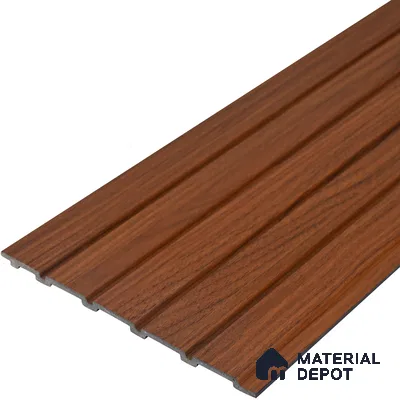 PN 06949 8 ft x 6 inch Charcoal Louvers/Panels - 6 mm