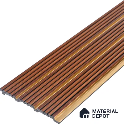 Wooden Look PN 07448 8 ft x 4.8 inch PVC Panel - 10 mm | Suitable for Living Room, Bedroom & Office | Width is Subjected to 5% Variation