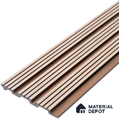 Warm Beige Plain Colour Look PN 07465 8 ft x 4.8 inch PVC Panel - 10 mm | Suitable for Living Room, Bedroom & Office | Width is Subjected to 5% Variation