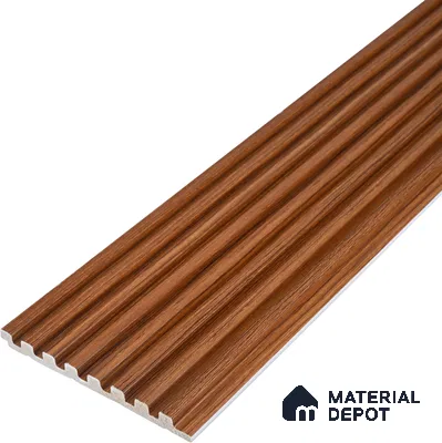 Wooden Look PN 07682 9.1 ft x 4.9 inch Charcoal Panel - 12 mm | Suitable for Living Room, Bedroom & TV Cabinet | Width is Subjected to 5% Variation