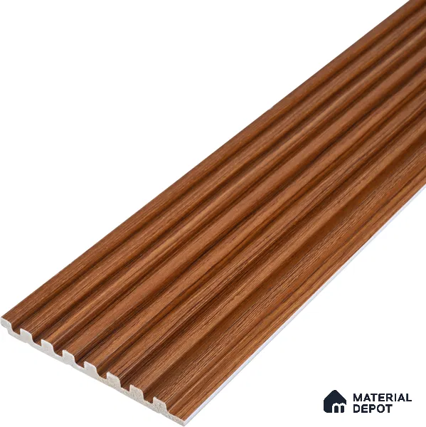 Wooden Look PN 07682 9.1 ft x 4.9 inch Charcoal Panel - 12 mm | Suitable for Living Room, Bedroom & TV Cabinet | Width is Subjected to 5% Variation