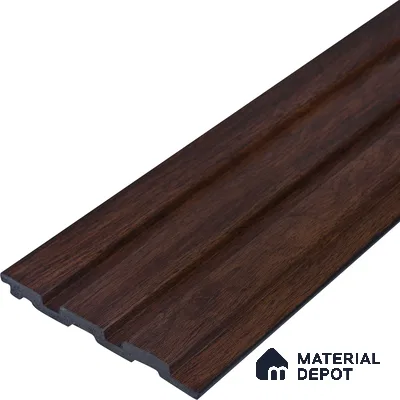 Wooden Look PN 07692 9.1 ft x 4.9 inch Charcoal Panel - 12 mm | Suitable for Living Room, Bedroom & TV Cabinet | Width is Subjected to 5% Variation