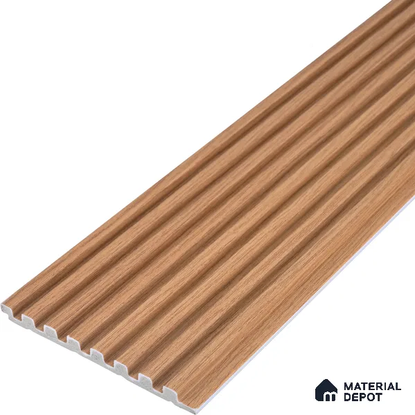 Wooden Look PN 07716 9.1 ft x 4.9 inch Charcoal Panel - 12 mm | Suitable for Living Room, Bedroom & TV Cabinet | Width is Subjected to 5% Variation