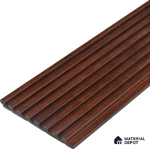 Wooden Look PN 07788 9.1 ft x 4.9 inch Charcoal Panel - 12 mm | Suitable for Living Room, Bedroom & TV Cabinet | Width is Subjected to 5% Variation