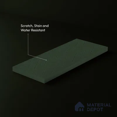 Patterned Look LM 23468 (AW 38 415) Satin Olive 8 ft x 4 ft Aged Wood Finish Decorative Laminate - 1 mm | Suitable for TV Unit, Wardrobe, Kitchen Cabinets