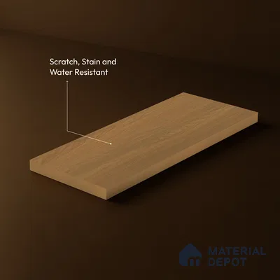 Wooden Look LM 23496 Amber Waves 8 ft x 4 ft Aged Radiance Finish Decorative Laminate - 1 mm | Suitable for TV Unit, Wardrobe, Kitchen Cabinets
