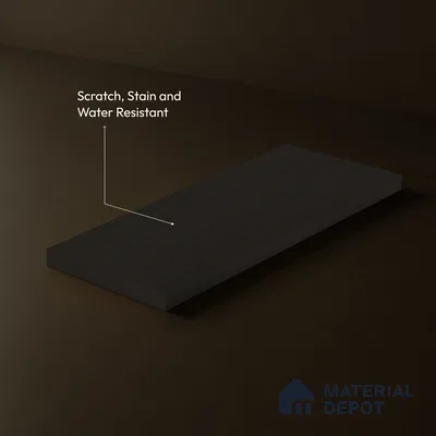Fluted Solid Color Look LM 23537 (BB 924) Cinder Night Sky 8 ft x 4 ft Aged Radiance Finish Decorative Laminate - 1 mm | Suitable for TV Unit, Wardrobe, Kitchen Cabinets
