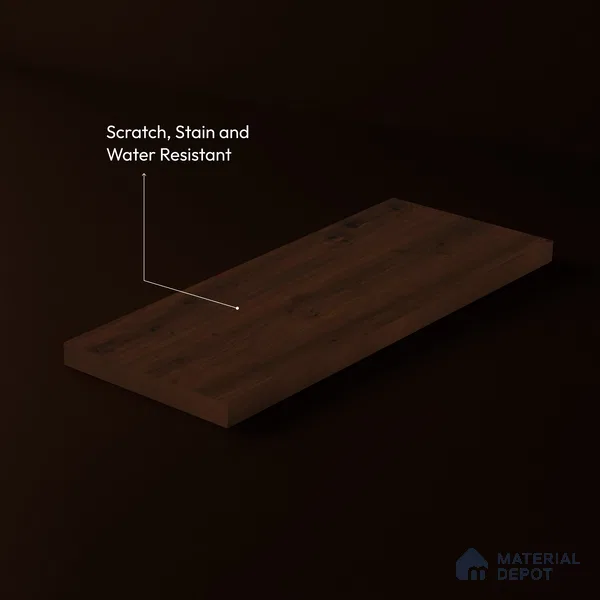 Wooden Look LM 23549 Midtown Maple 8 ft x 4 ft Almond Finish Decorative Laminate - 1 mm | Suitable for TV Unit, Wardrobe, Kitchen Cabinets