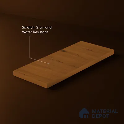 Wooden Look LM 23573 (AHO 11 7124 HZ) Autumn Oak 8 ft x 4 ft Arctic Honey Oak Finish Decorative Laminate - 1 mm | Suitable for TV Unit, Wardrobe, Kitchen Cabinets