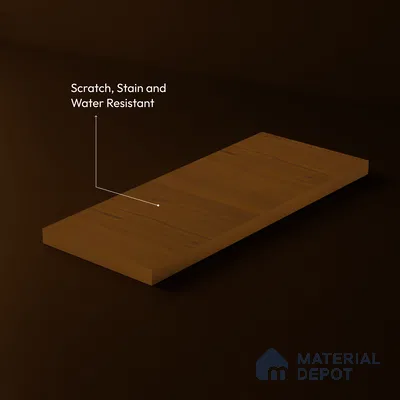 Wooden Look LM 23574 Cinnamon Spice 8 ft x 4 ft Arctic Honey Oak Finish Decorative Laminate - 1 mm | Suitable for TV Unit, Wardrobe, Kitchen Cabinets