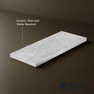 Stone Look LM 23590 (AT 08 7527) Rose Quartz 8 ft x 4 ft Arctic Truffle Finish Decorative Laminate - 1 mm | Suitable for TV Unit, Wardrobe, Kitchen Cabinets