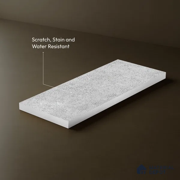 Stone Look LM 23590 (AT 08 7527) Rose Quartz 8 ft x 4 ft Arctic Truffle Finish Decorative Laminate - 1 mm | Suitable for TV Unit, Wardrobe, Kitchen Cabinets