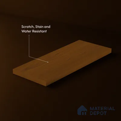 Wooden Look LM 23596 Cinnamon Spice 8 ft x 4 ft Autumn Weave Finish Decorative Laminate - 1 mm | Suitable for TV Unit, Wardrobe, Kitchen Cabinets