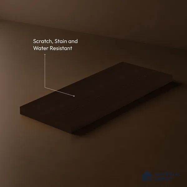 Wooden Look LM 23601 (AO 08 7286) Coal Wood 8 ft x 4 ft Apex Oak Finish Decorative Laminate - 1 mm | Suitable for TV Unit, Wardrobe, Kitchen Cabinets