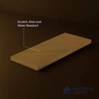 Wooden Look LM 23605 (SF 7298) Honeydew Maple 8 ft x 4 ft Suede Finish Decorative Laminate - 1 mm | Suitable for TV Unit, Wardrobe, Kitchen Cabinets