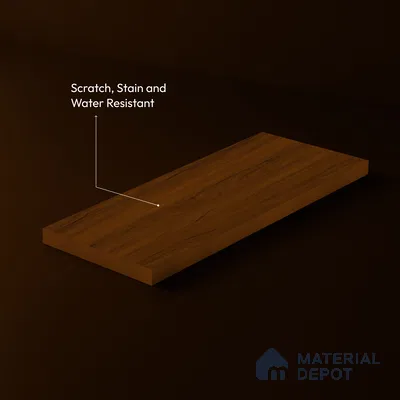 Wooden Look LM 23610 (SF 7123) Coastal Cedar 8 ft x 4 ft Suede Finish Decorative Laminate - 1 mm | Suitable for TV Unit, Wardrobe, Kitchen Cabinets