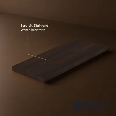 Wooden Look LM 23618 (SF 7253) Weathered Wood 8 ft x 4 ft Suede Finish Decorative Laminate - 1 mm | Suitable for TV Unit, Wardrobe, Kitchen Cabinets