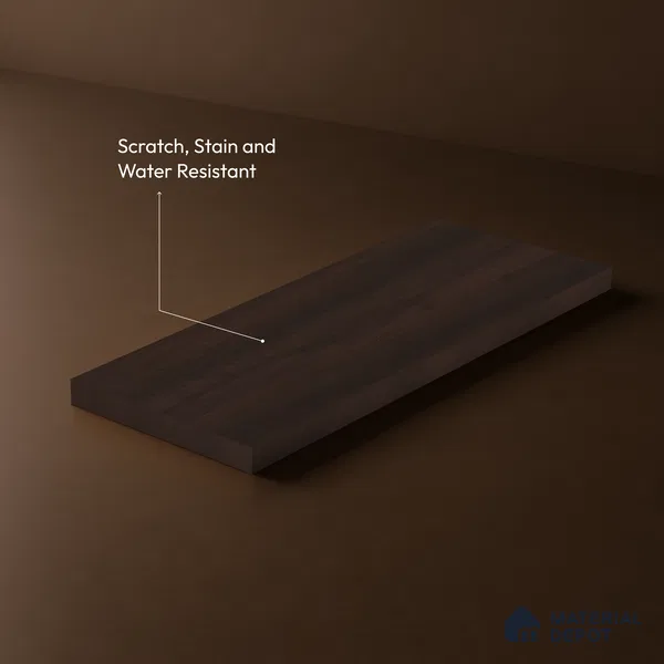 Wooden Look LM 23618 (SF 7253) Weathered Wood 8 ft x 4 ft Suede Finish Decorative Laminate - 1 mm | Suitable for TV Unit, Wardrobe, Kitchen Cabinets