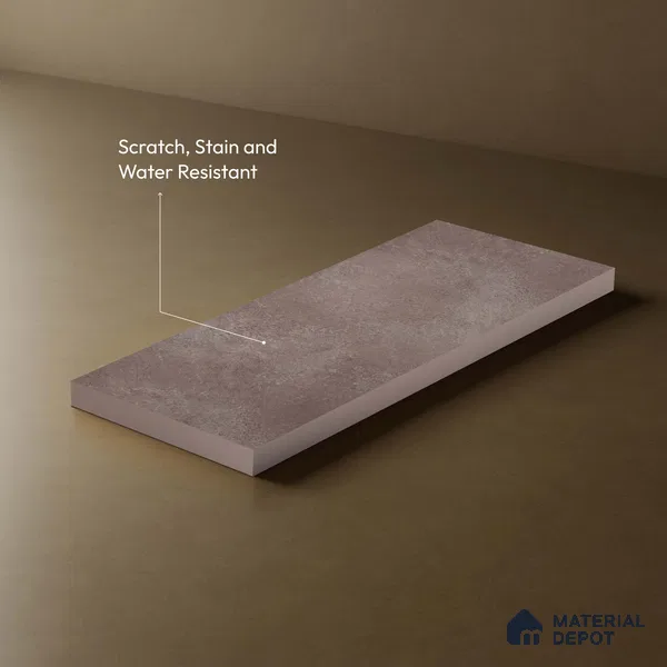 Stone Look LM 18309 8 ft x 4 ft Texture Finish Decorative Laminate - 1.25 mm | Suitable for TV Unit, Wardrobe, Kitchen Cabinets